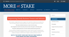 Desktop Screenshot of moreatstake.com